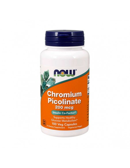 NOW FOODS Chromium Picolinate 200mcg 100kap