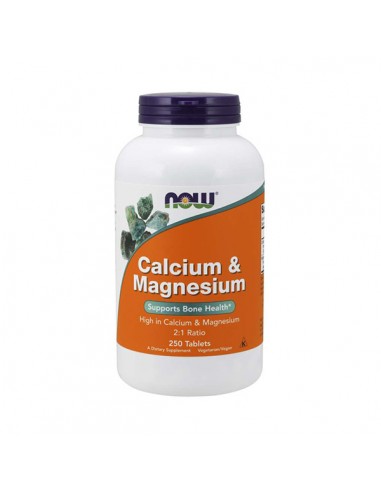 NOW FOODS Calcium & Magnesium 250tab