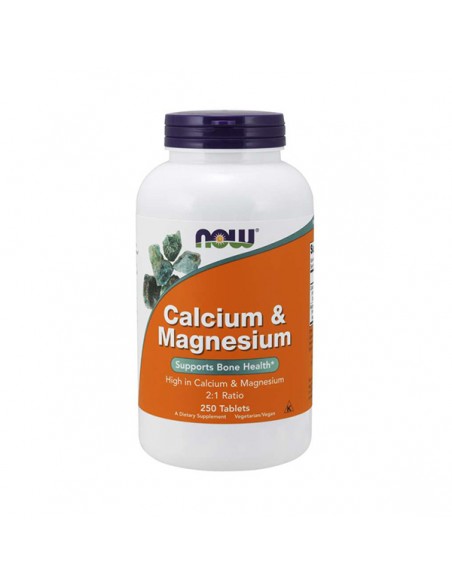 NOW FOODS Calcium & Magnesium 250tab