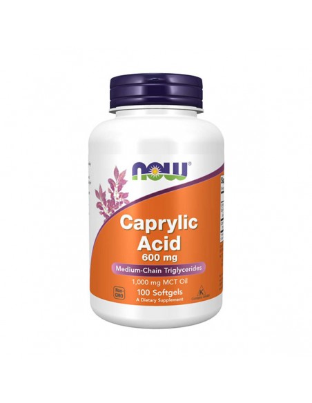 NOW FOODS Caprylic Acid 100 softgels