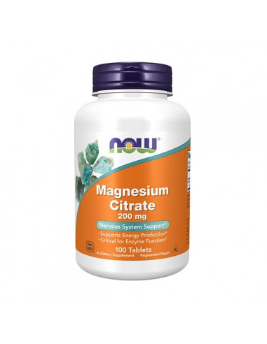 NOW FOODS Magnesium Citrate 100tab