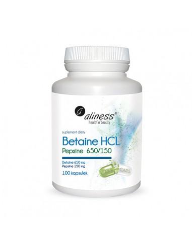 ALINESS Betaine HCL 100 kap