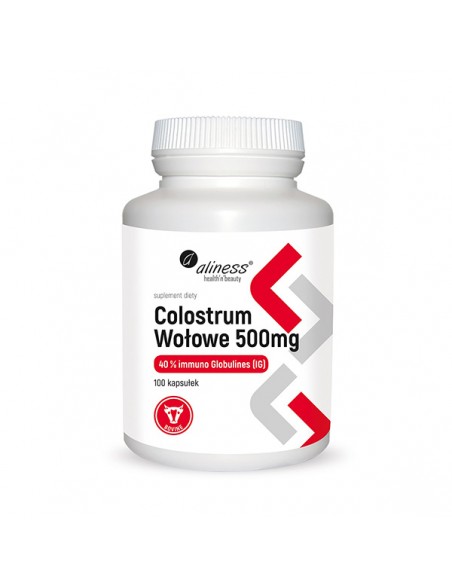 ALINESS Colostrum Wołowe 100kap