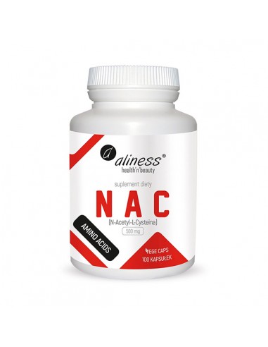 ALINESS NAC N-Acetyl-L-Cysteine 500 mg 100veg kap