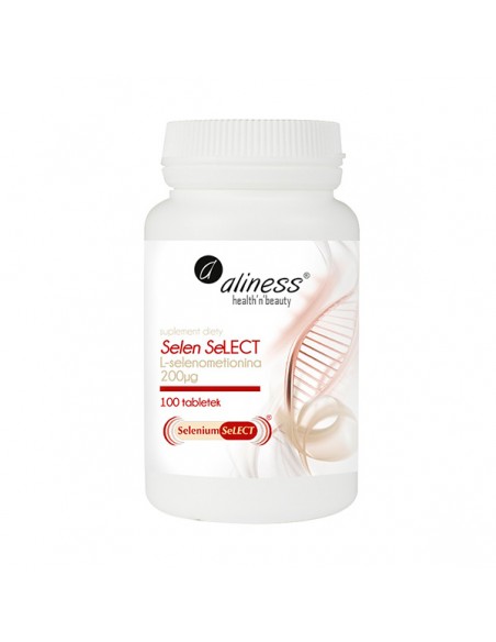 ALINESS Selen Select L-selenometionina 200µg 100tab