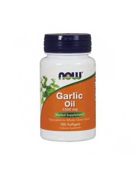 NOW FOODS Garlic Oil 1500mg 100 softgel
