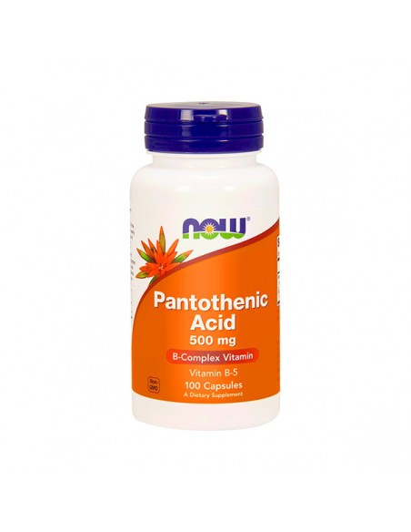 NOW FOODS Pantothenic Acid 500mg 100kap