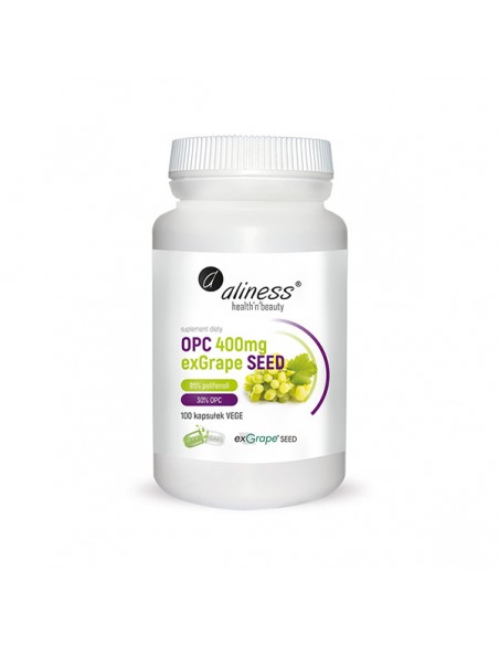 ALINESS OPC 400mg exGrape Seed 100veg kap