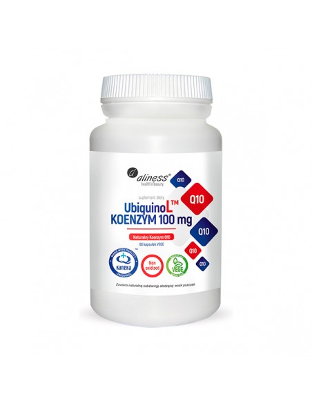 ALINESS UbiquinoL Kaneka KOENZYM Q10 100mg 60veg kap